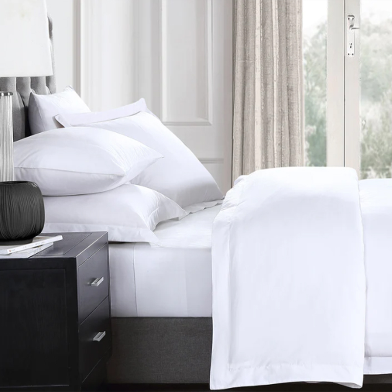 Bavlněná bílá čistá vazba 233 HOTER HOTEL LED OBJEDNÁVÁNÍ