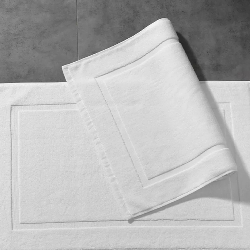 100 % bavlna 32s/2 smyčka smyčka Border Bath Mat Hotel