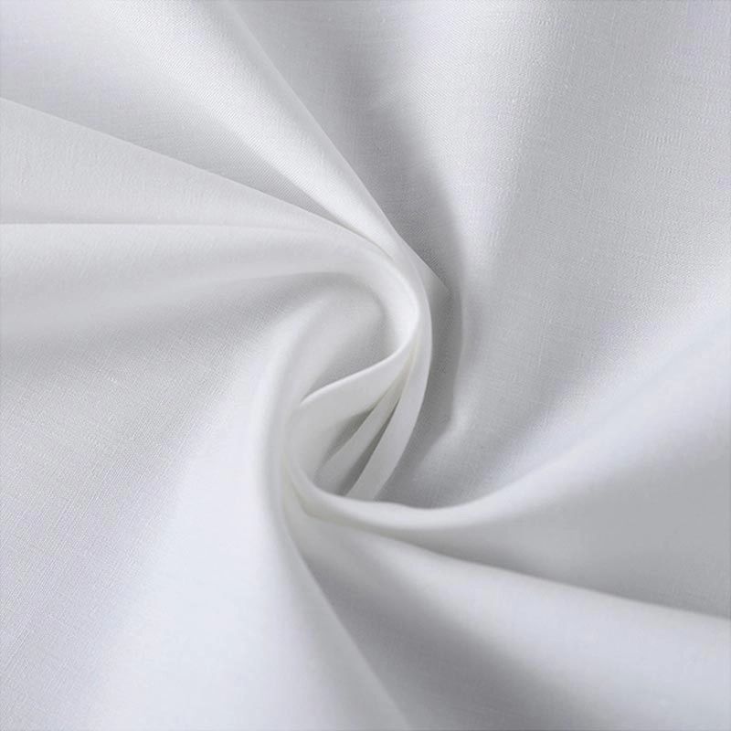 Bavlna percale vazba 200tc White Hotel BedSheet tkanina