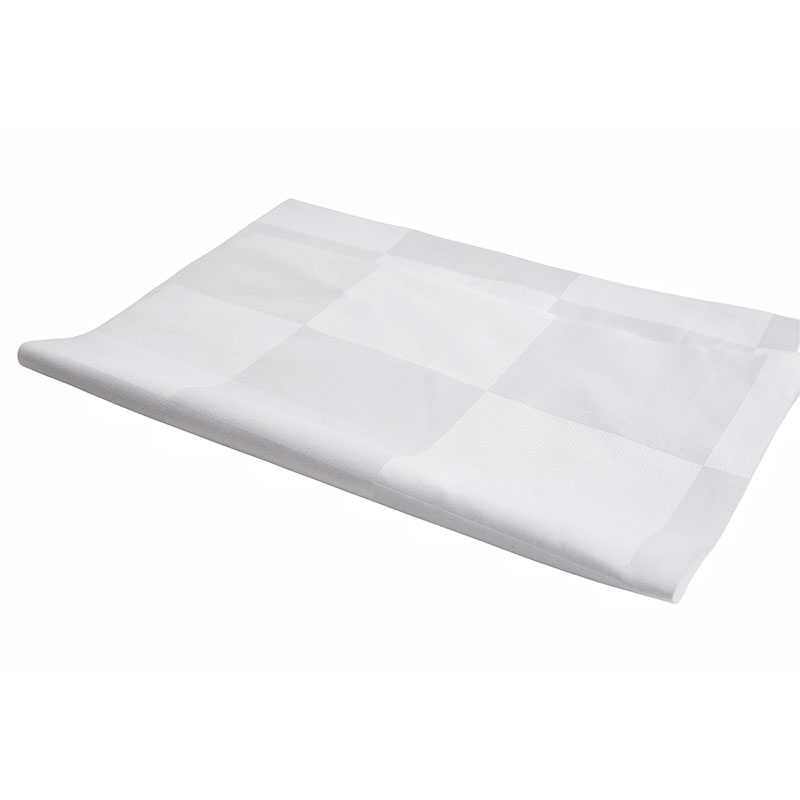 Jacquard 9cm čtverce bavlněná látka pro ložní prádlo hotelu